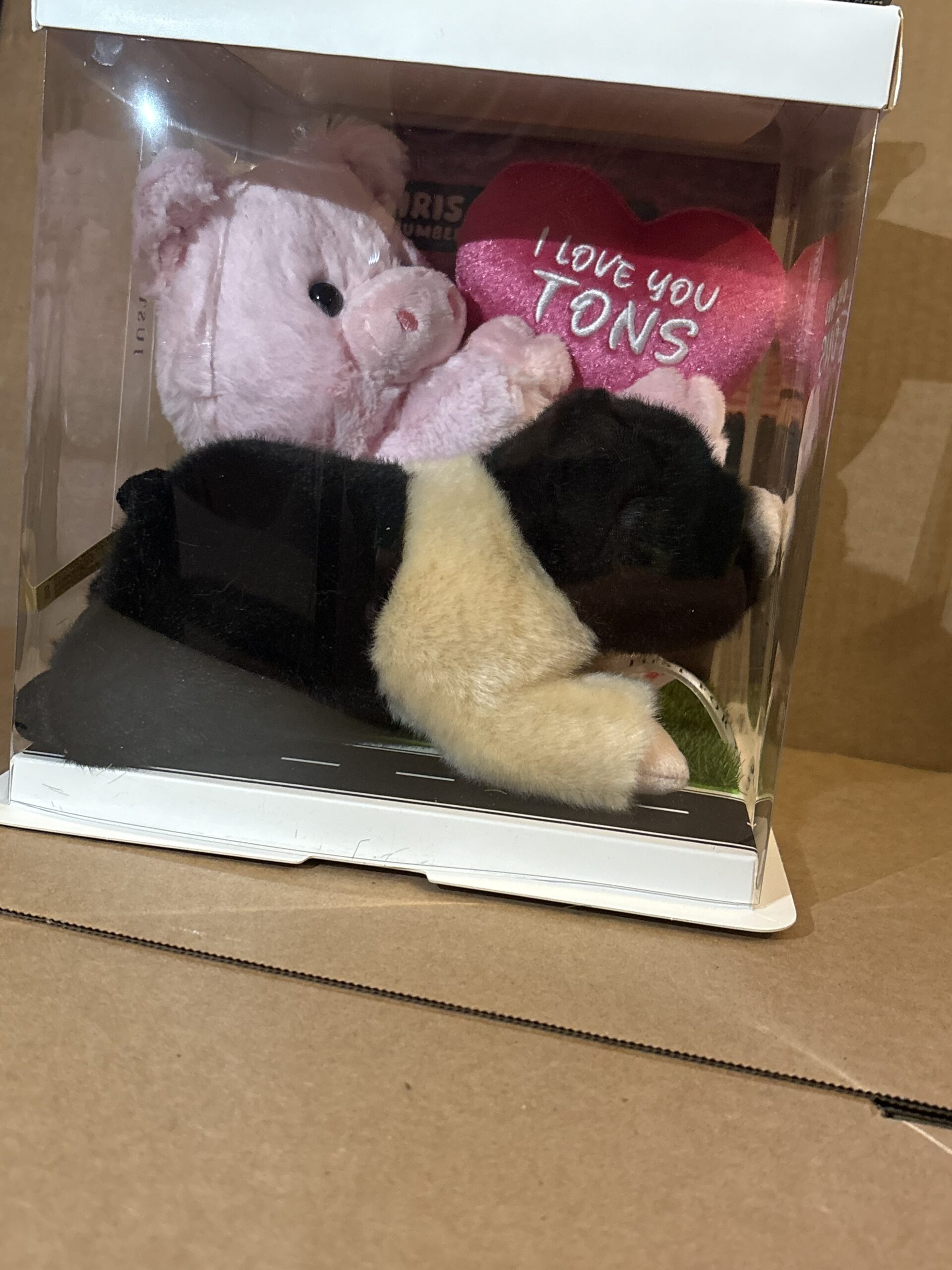 Chris P & Barbie Q COMBO Plushie and Display Box LIMITED EDITION Valentines 2026 - Image 2